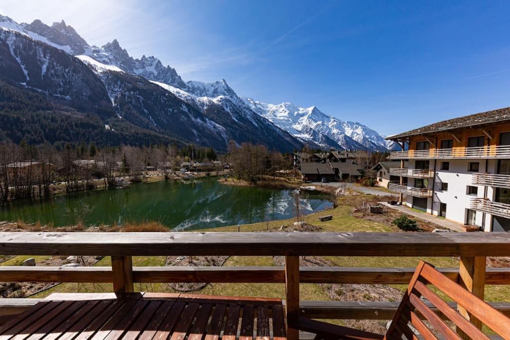 Modern 2Br 5* Pool Gym Spa Garage Mont-Blanc View Chamonix Eksteriør billede